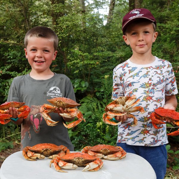 Dungeness and Red Rock Crab